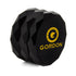 Gordon Diamond Surface Aluminum Alloy Herb Grinder, Black 50 mm Smoker Grinder, 4 Lay Easy Clean Herb Grinders